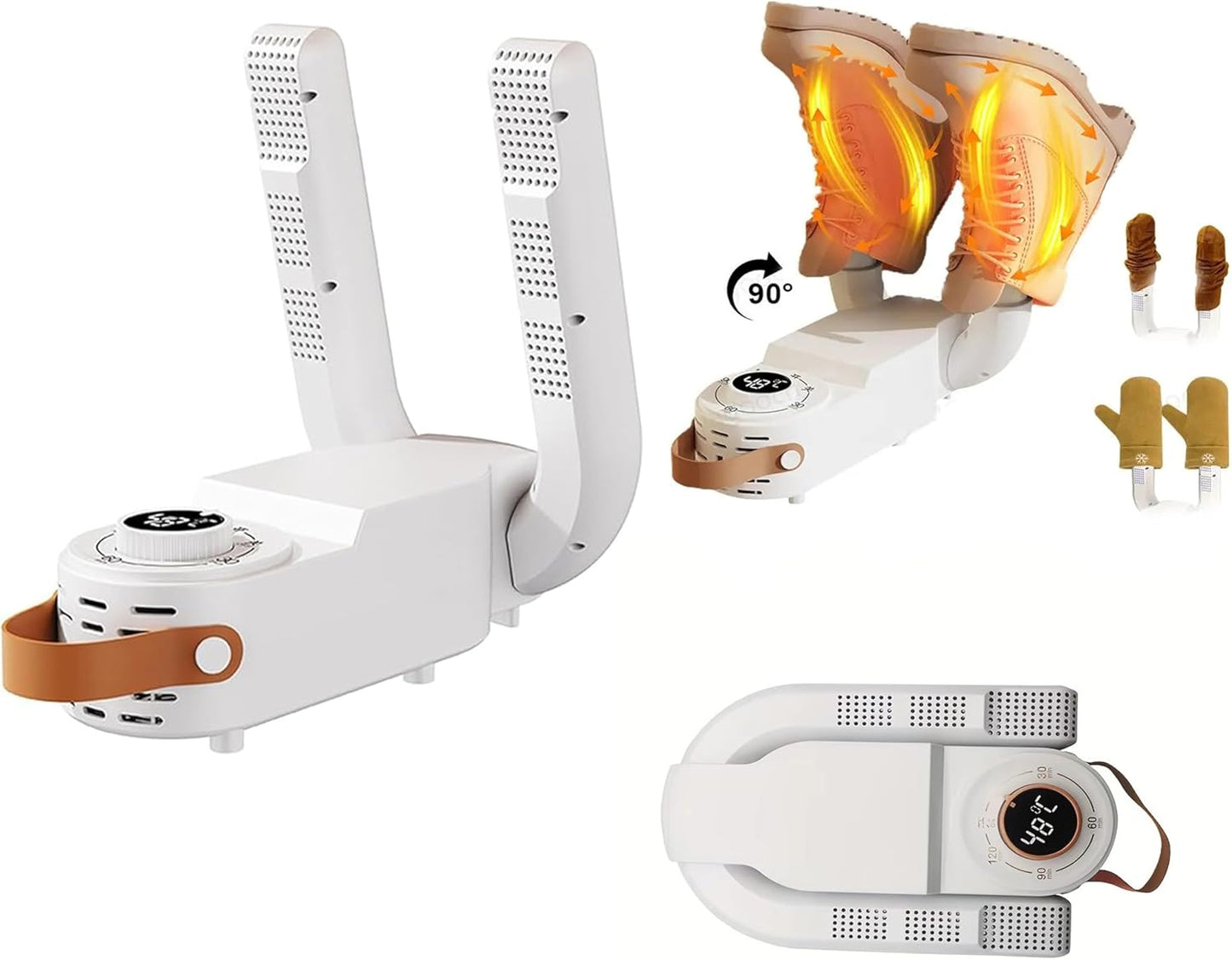 Electric Shoe Dryer with Heat Blower